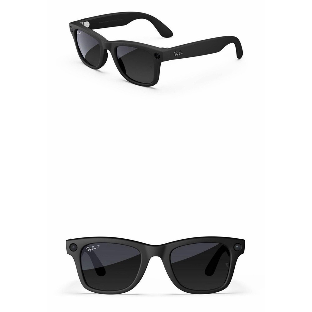 Ray-Ban Meta Wayfarer (Large) Smart Glasses RW4008 - Matte Black - NEW SEALED